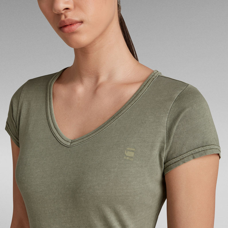 G-STAR® Eyben Slim Top Overdyed Green