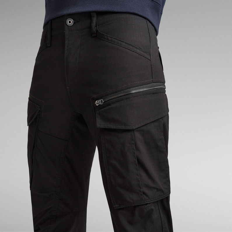 G-STAR® Rovic Zip 3D Straight Tapered Pant Zwart