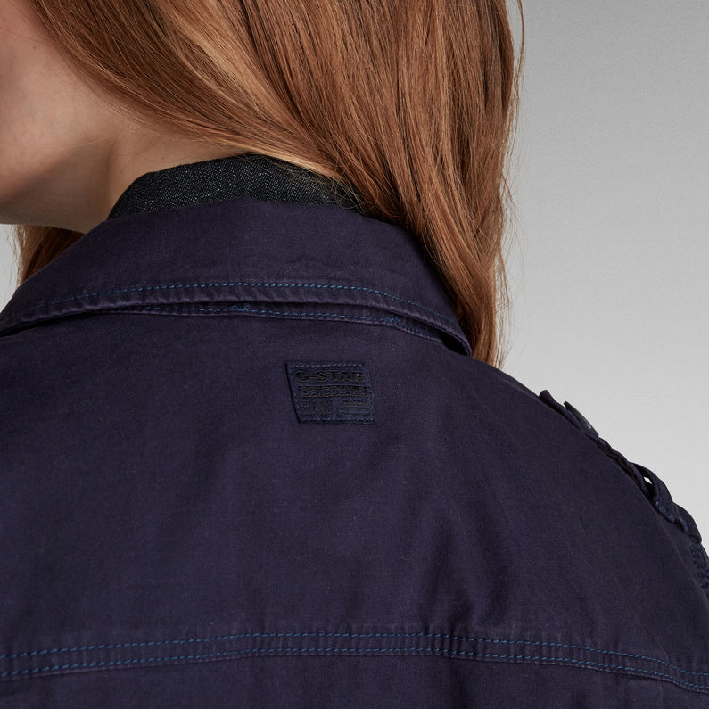 G-STAR® Army Cropped Jacke Dunkelblau