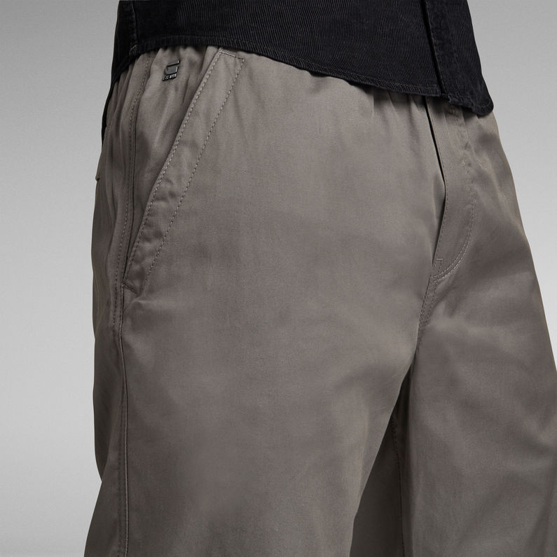 high waist straight leg khaki pants