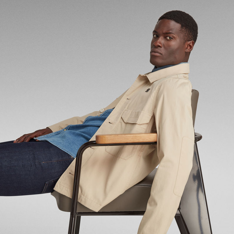 G-STAR® XPO Work Overshirt Beige