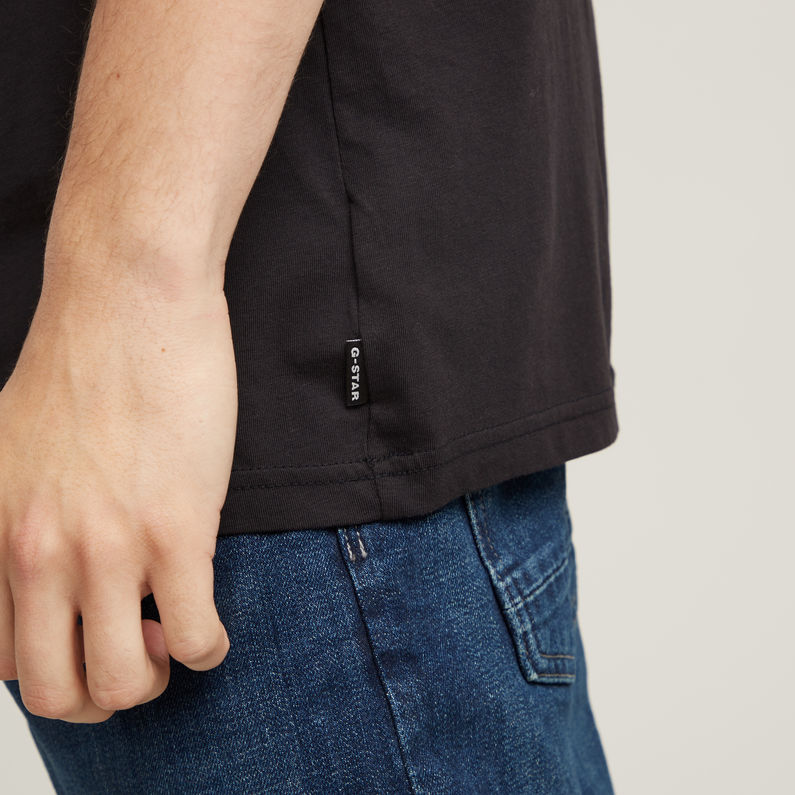 G-Star RAW® Raw. Graphic Slim T-Shirt Noir