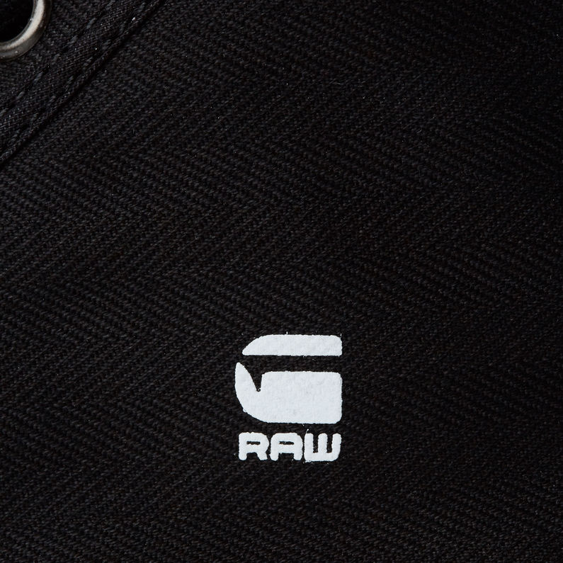 G-STAR® Rovulc HB Mid Sneakers Zwart fabric shot