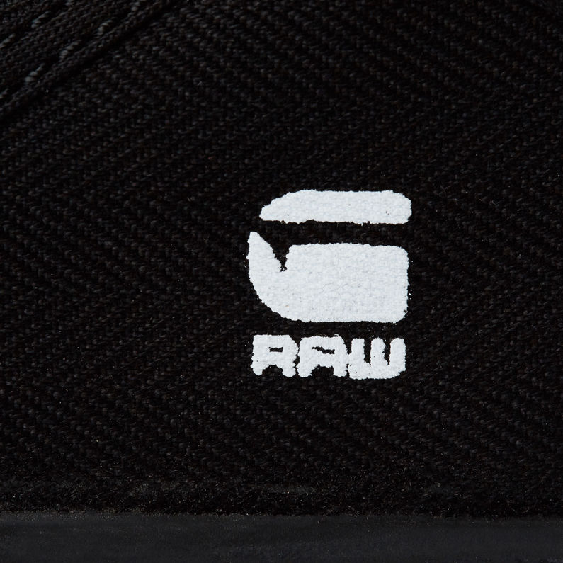 G-Star RAW® Rovulc HB Sneakers Zwart fabric shot