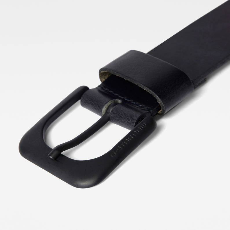 G-Star RAW® Zed Belt Zwart detail shot buckle