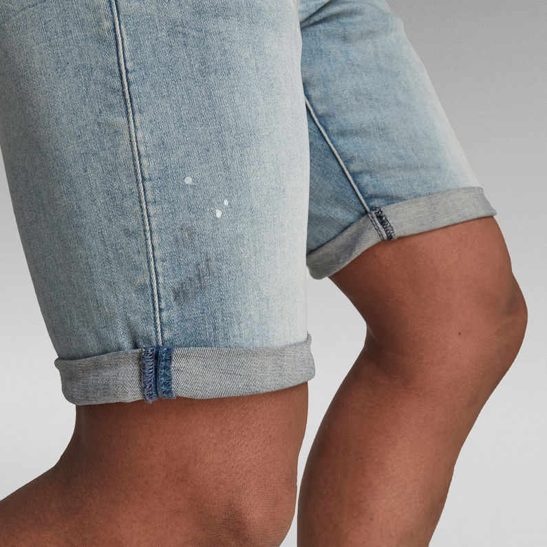 G-Star RAW® Short Denim Slim 3301 Bleu clair