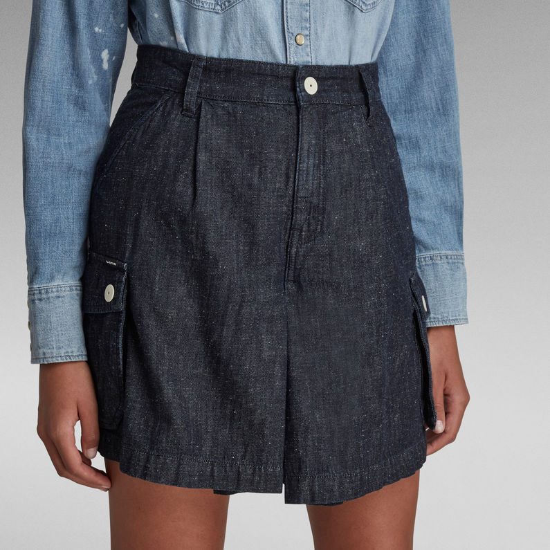 G-STAR® High Skort Donkerblauw