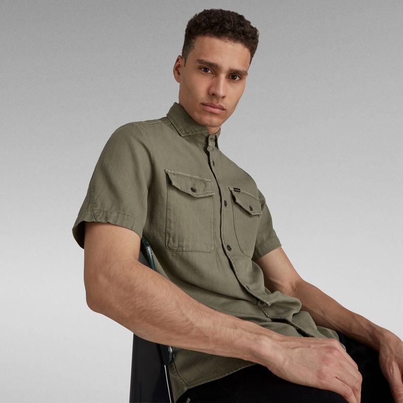 G-Star RAW® Marine Service Slim Shirt グリーン