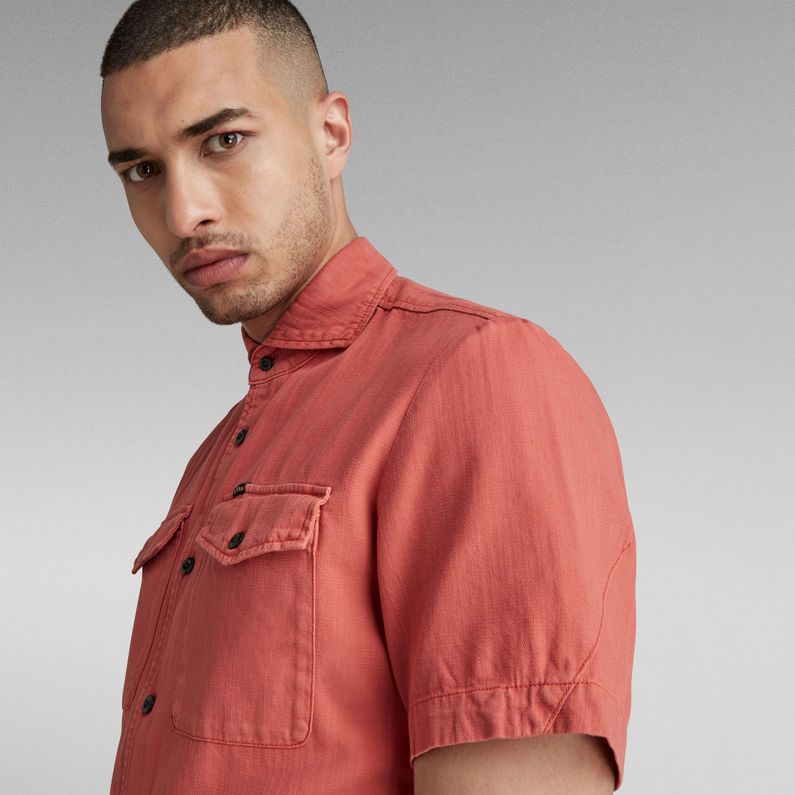 G-STAR® Marine Service Slim Hemd Rot