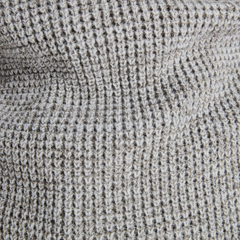 G-Star RAW® Knitted Sweater Utility Half Zip グレー