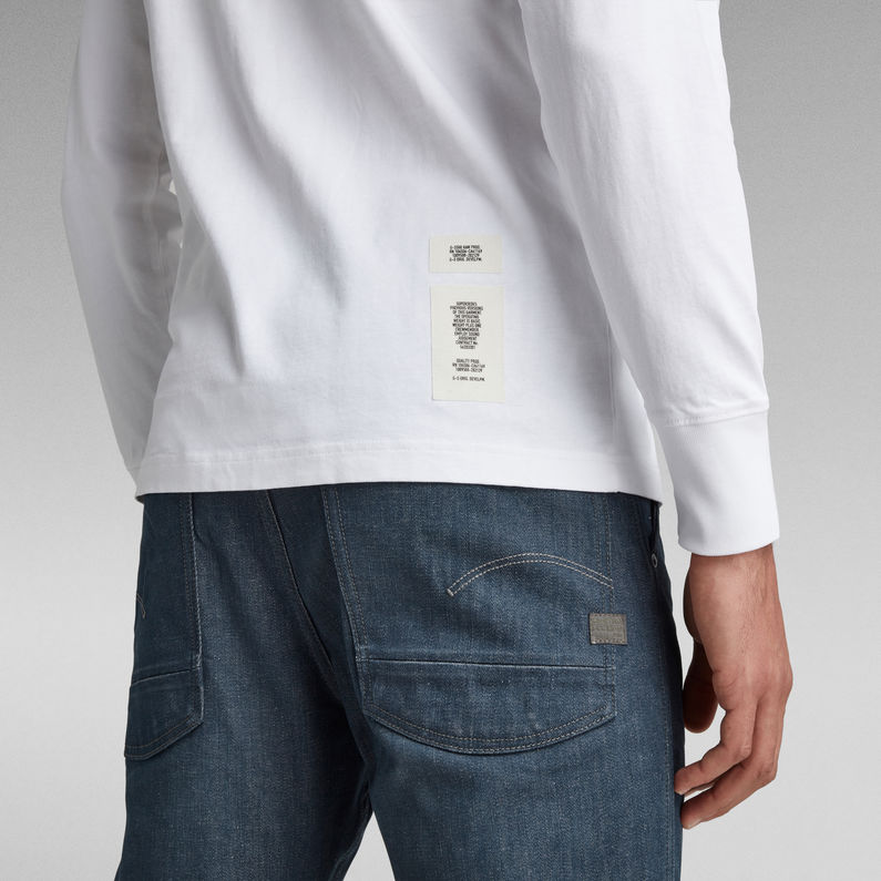 G-Star RAW® Pocket R T-Shirt Wit