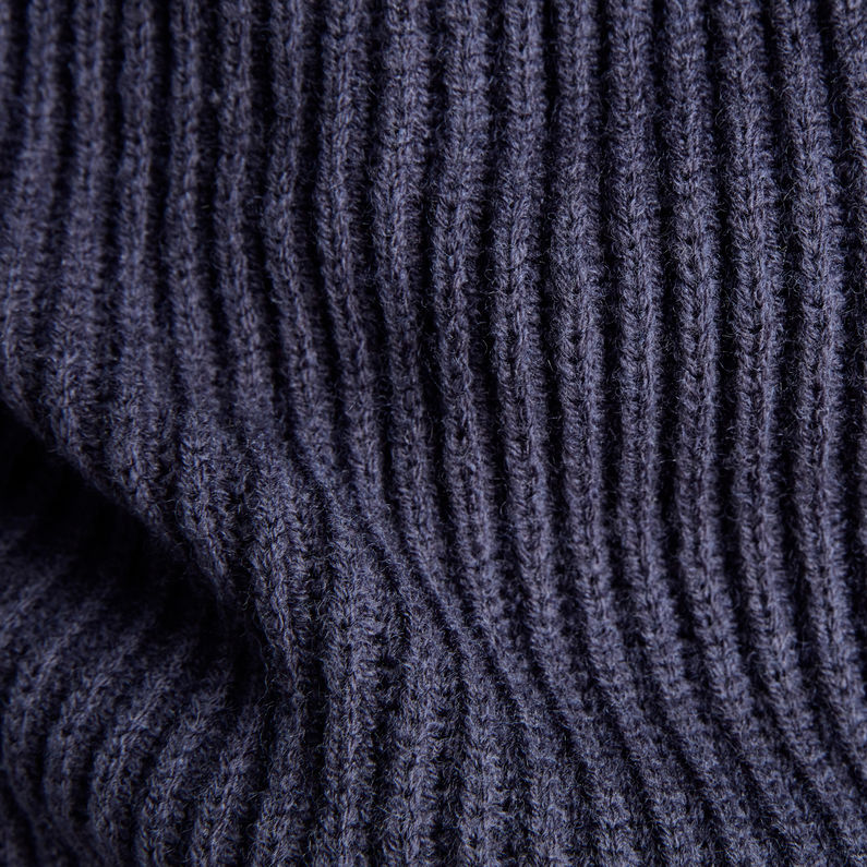 Chunky Skipper Knit | Medium blue | G-Star RAW® US