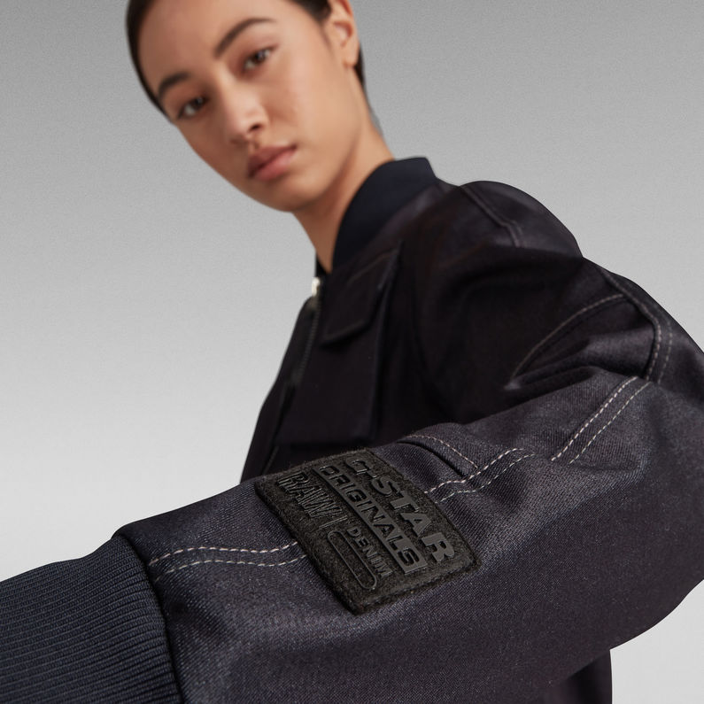 G-STAR® Bomber GSRR 3D Pocket Bleu foncé