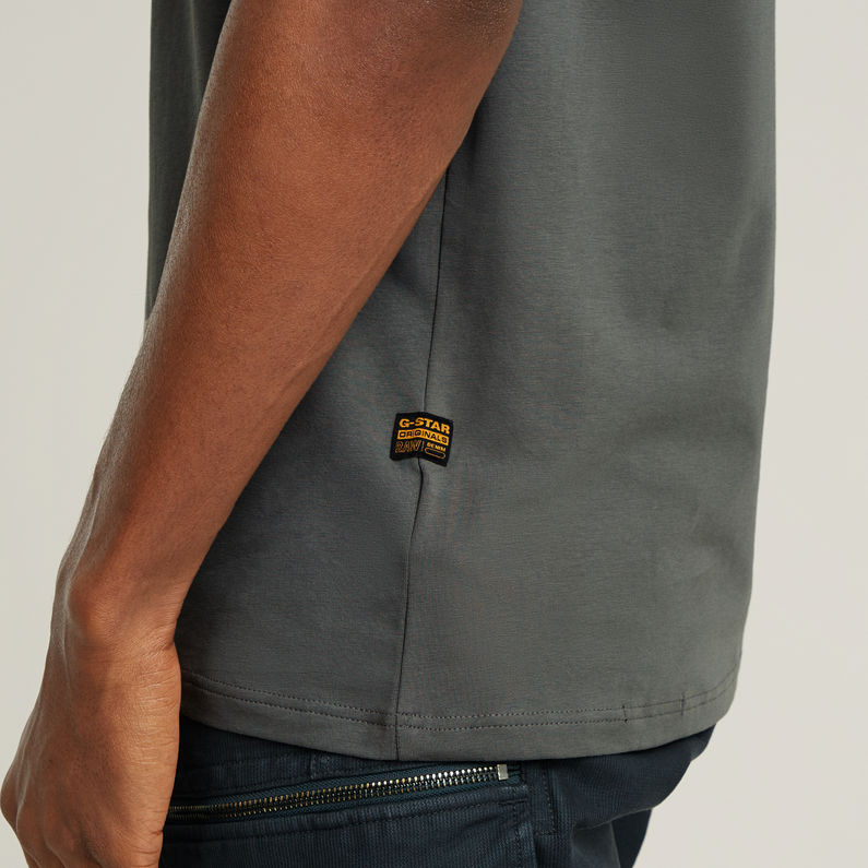 G-Star RAW® T-shirt Slim Base R Gris