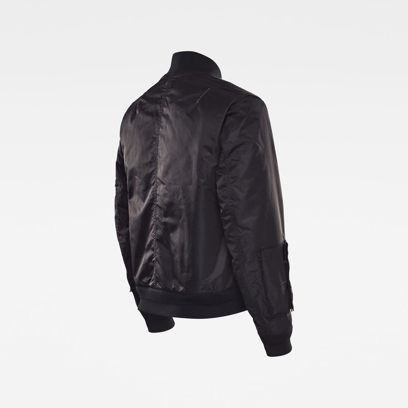 G-STAR® GSRR Bomber Jacket Black fabric shot