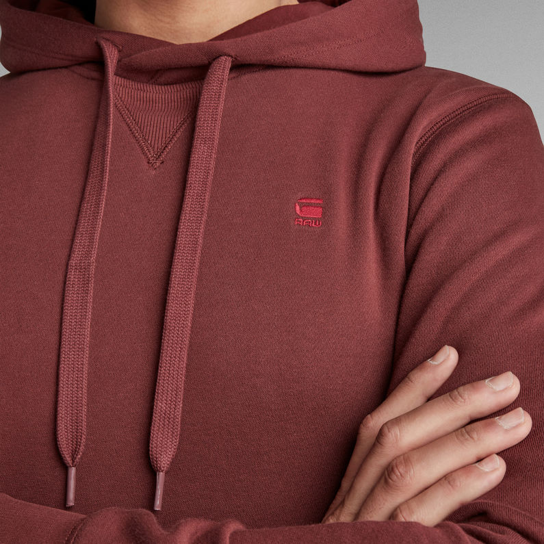 G-STAR® Premium Core Hooded Sweater Brown