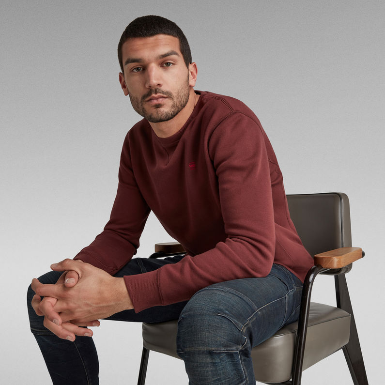 G-Star RAW® Premium Core Sweatshirt Braun