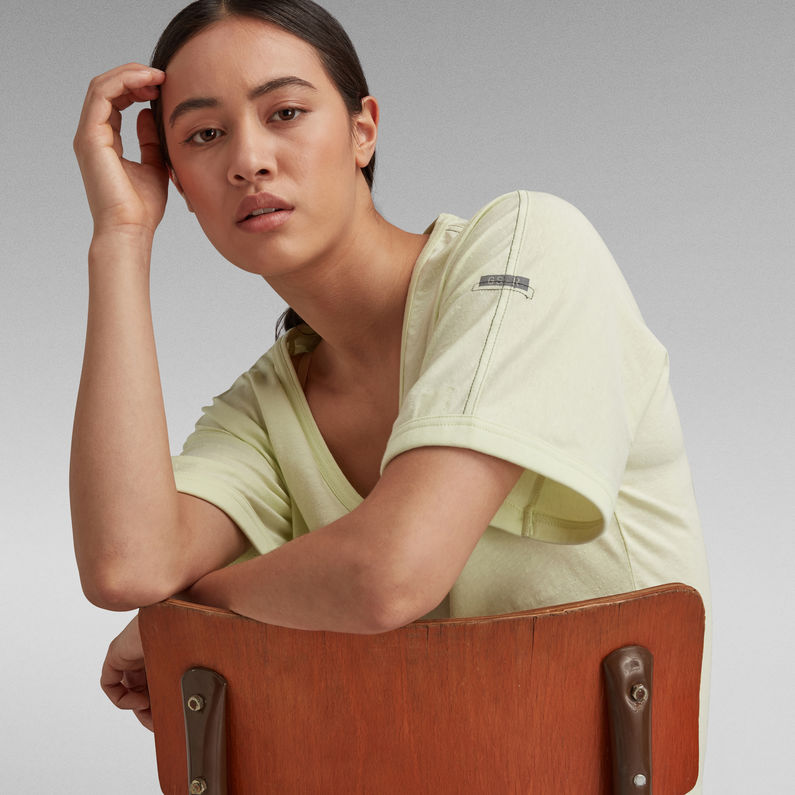 G-STAR® Joosa Stitching Details T-Shirt Green