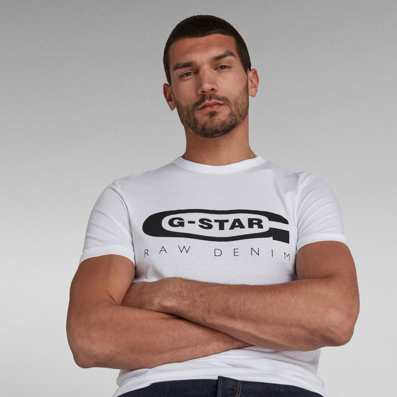 G-Star RAW® Graphic 4 T-Shirt Weiß