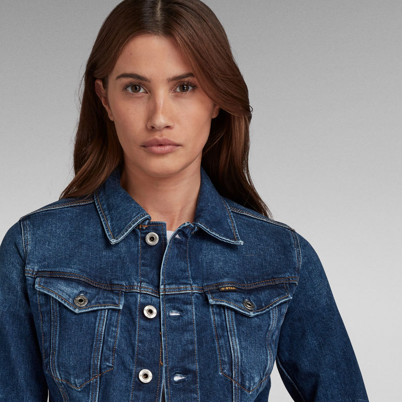 G-STAR® 3301 Slim Jacke Mittelblau