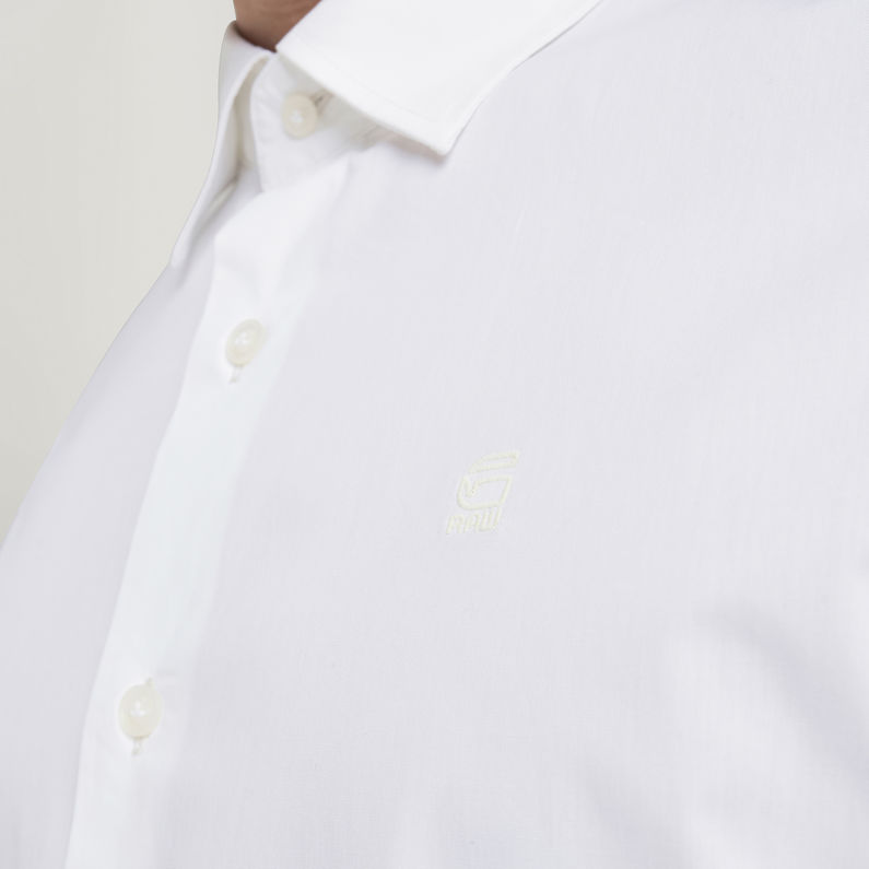 Dressed Super Slim Shirt | White | G-Star RAW® US