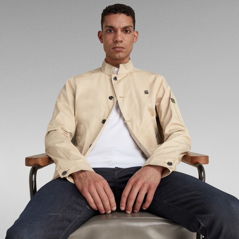 G-Star RAW® Worker Ripstop Utility Indoor Jacket Beige