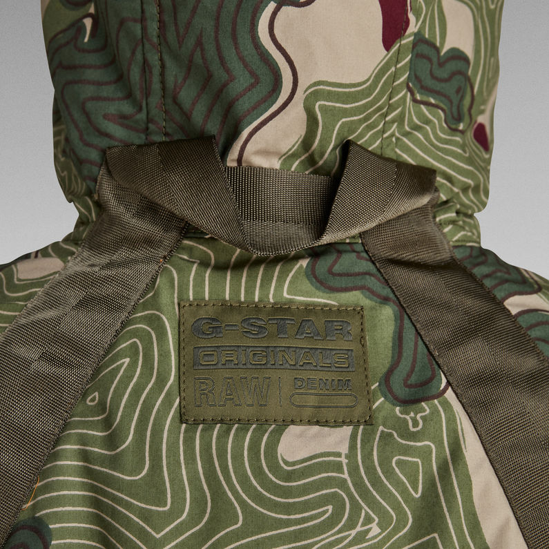 G-STAR® Reversible Printed Hooded Jacket Multi color
