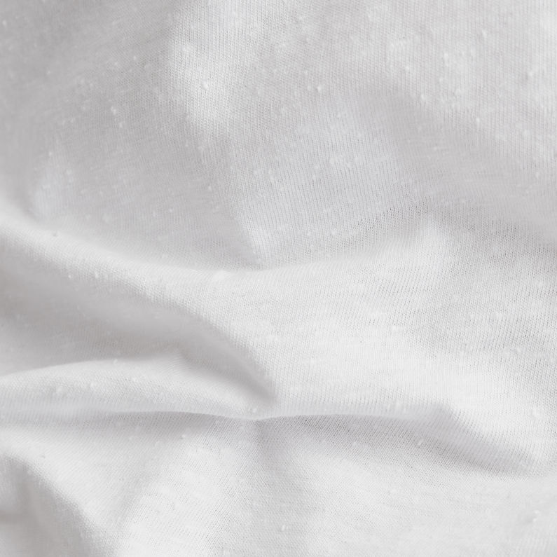 G-Star RAW® Haut Joosa Stitching Details Blanc
