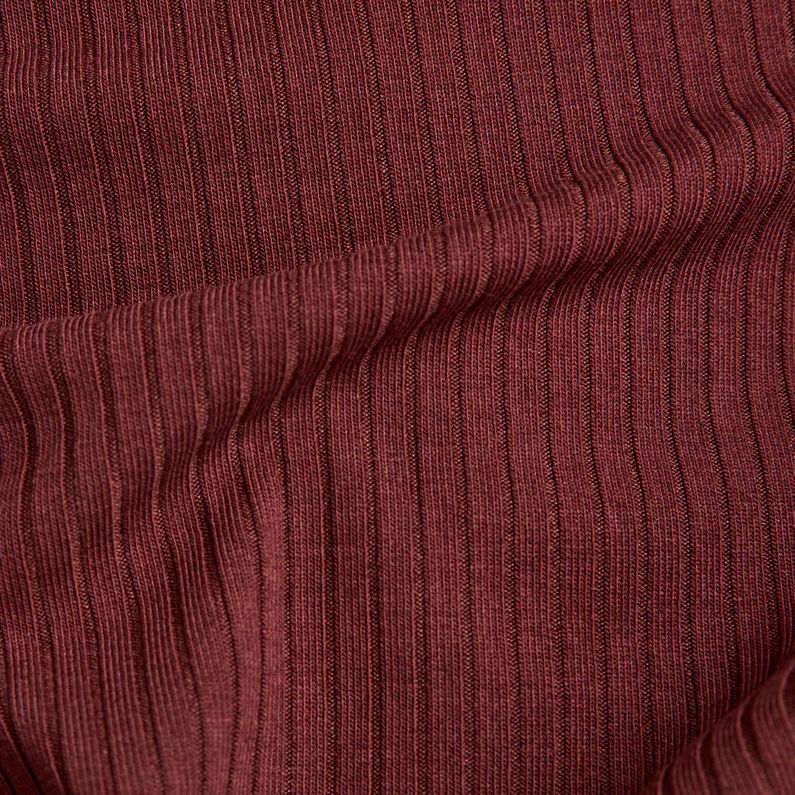 G-STAR® Slim Rib Hidden Pocket Dress Brown