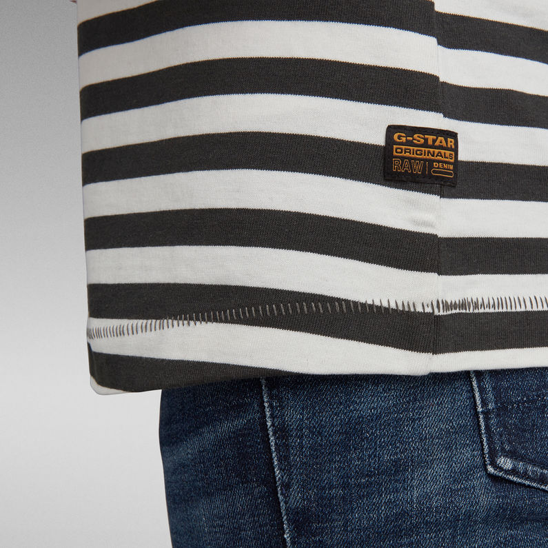 G-STAR® Gestreepte T-Shirt met regular fit Meerkleurig