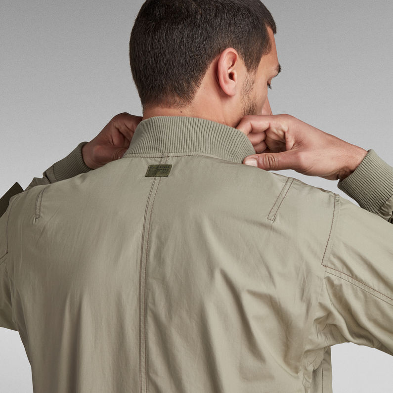 G-STAR® Chest Pockets Poplin Bomberjacke Grün