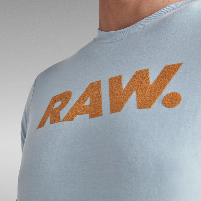 G-Star RAW® RAW. T-shirt Slim Bleu moyen