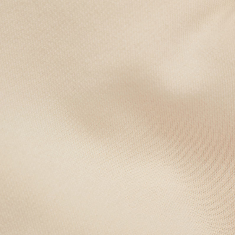 G-STAR® Cropped Bomber Mix Zip Through Sweater Beige