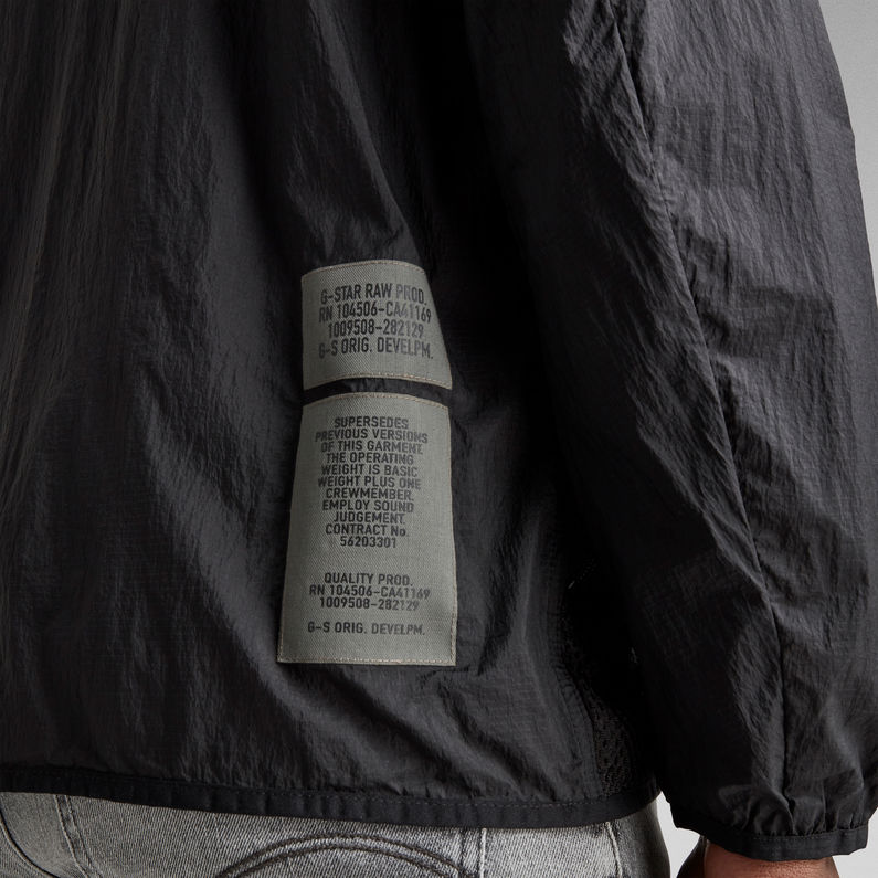 Utility Fabric Mix Field Jacket | Black | G-Star RAW® US