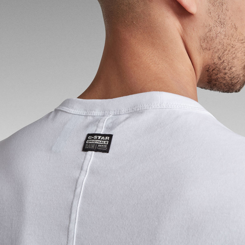 G-STAR® Layer Originals Logo GR T-Shirt ホワイト