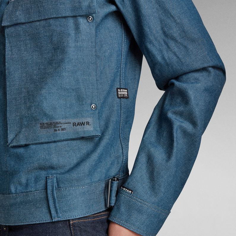 G-Star RAW® Veste GSRR Cropped Bleu foncé