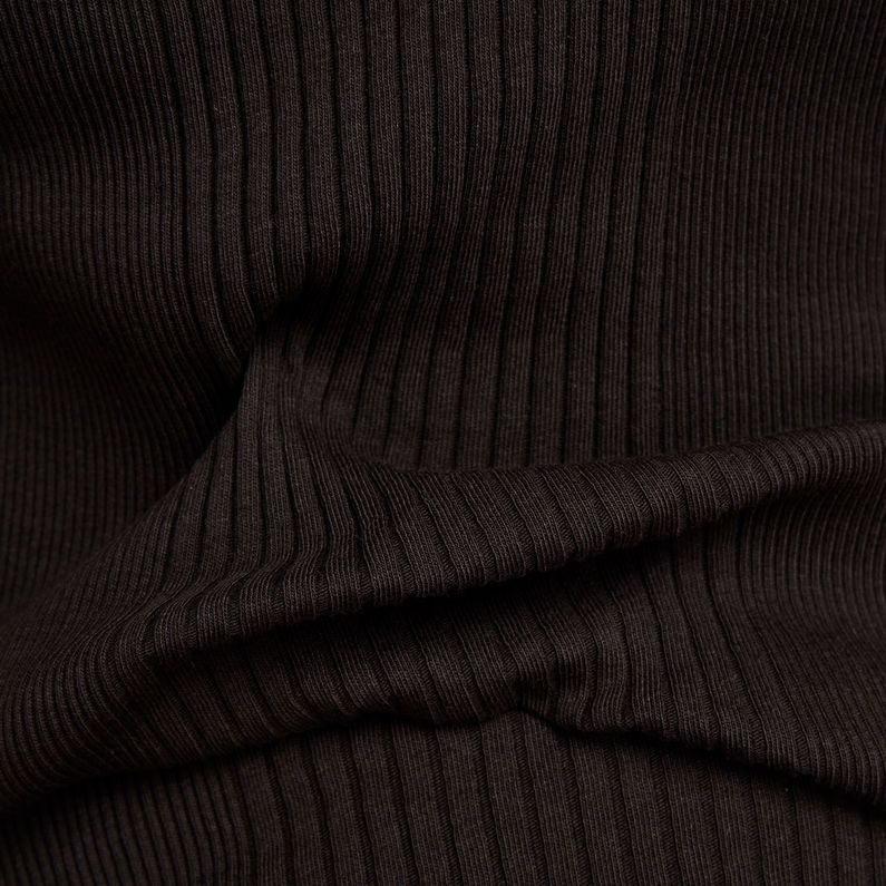 G-Star RAW® Robe débardeur Engineered Rib C Noir