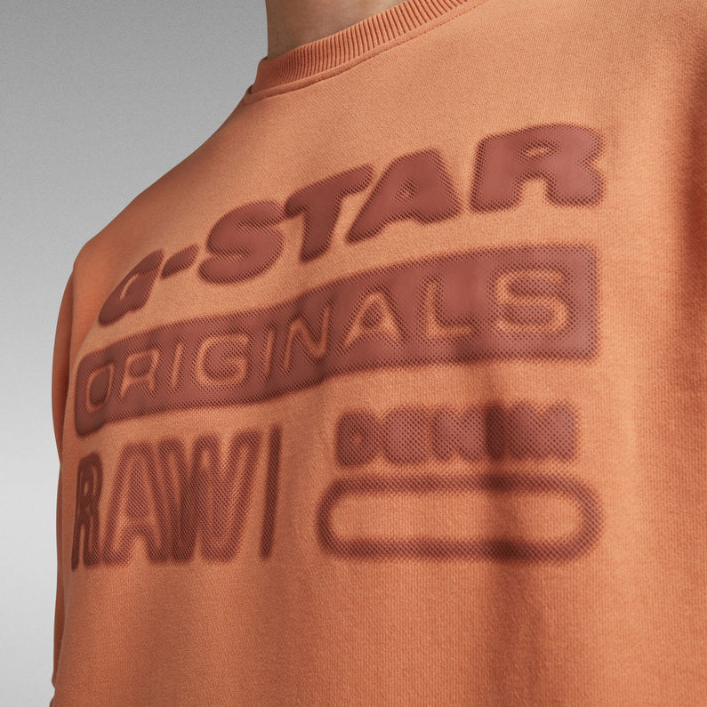 G-Star RAW® Originals Logo Sweater Pink