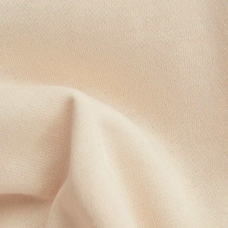G-STAR® Cropped Woven Mix Hoodie Beige