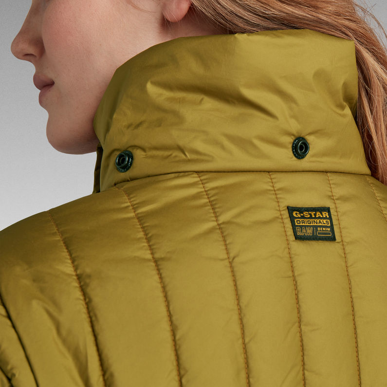G-Star RAW® Meefic Vertical Quilted Jack Bruin