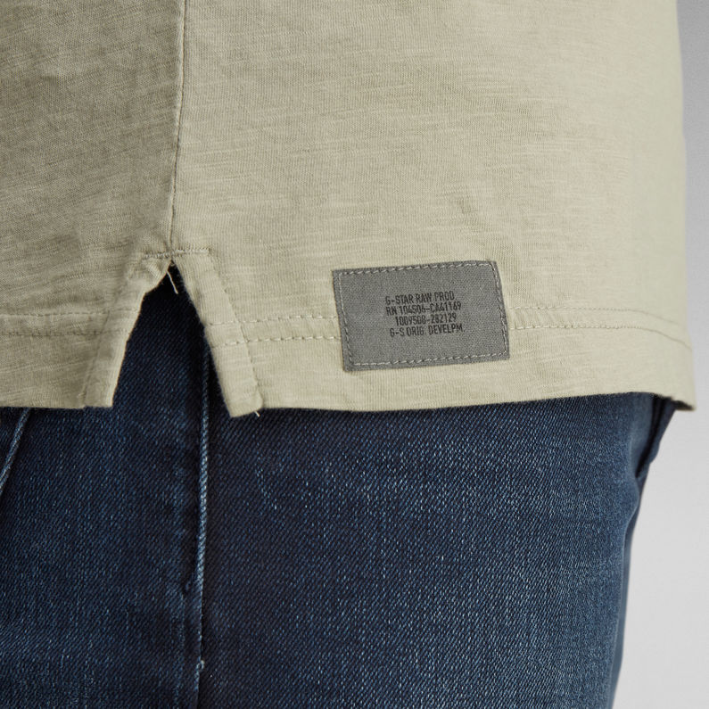 G-Star RAW® T-shirt Military 3D Woven Pocket Vert