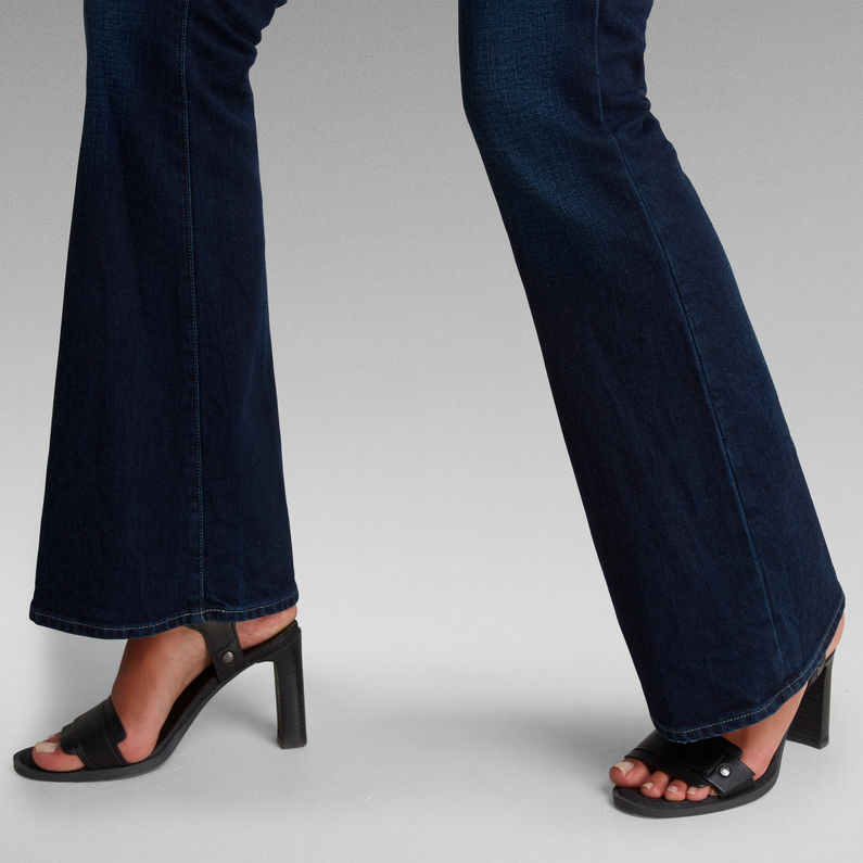 G-Star RAW® 3301 Flare Jeans Dunkelblau