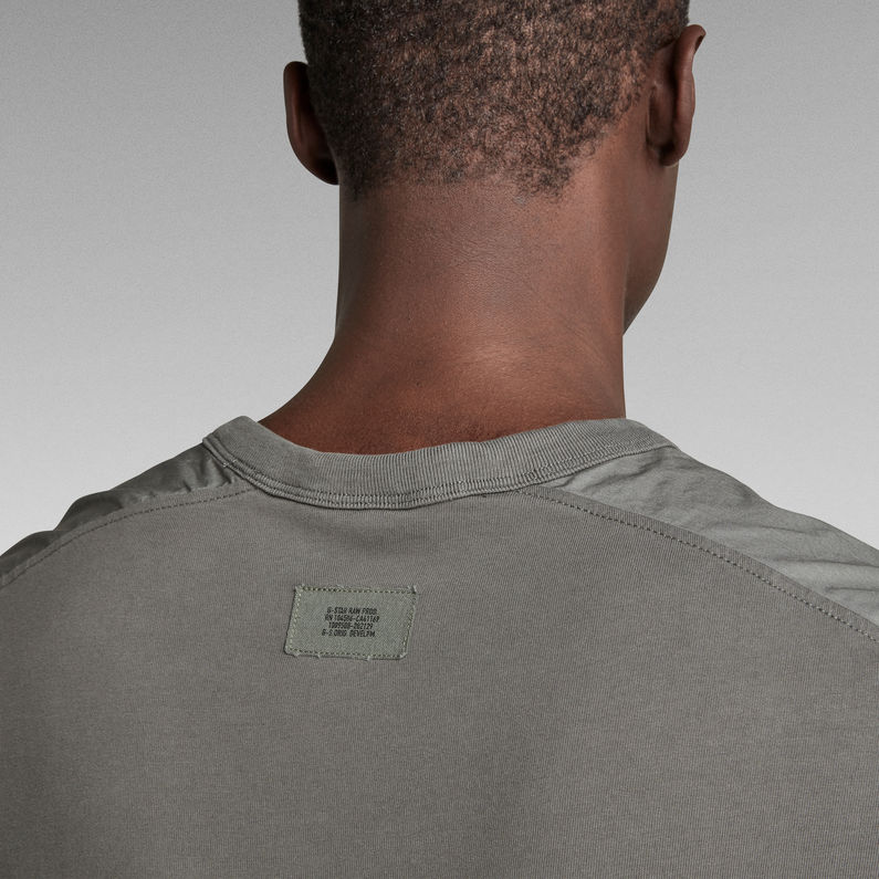 Mix Woven Cargo T-Shirt | Grey | G-Star RAW® US