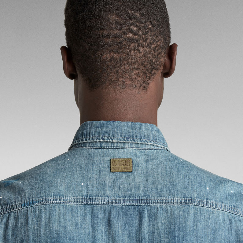 G-STAR® 3301 Slim Hemd Mittelblau