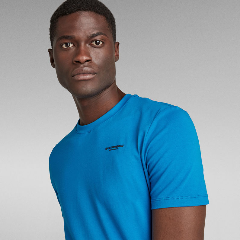 G-STAR® T-Shirt Slim Base Bleu moyen