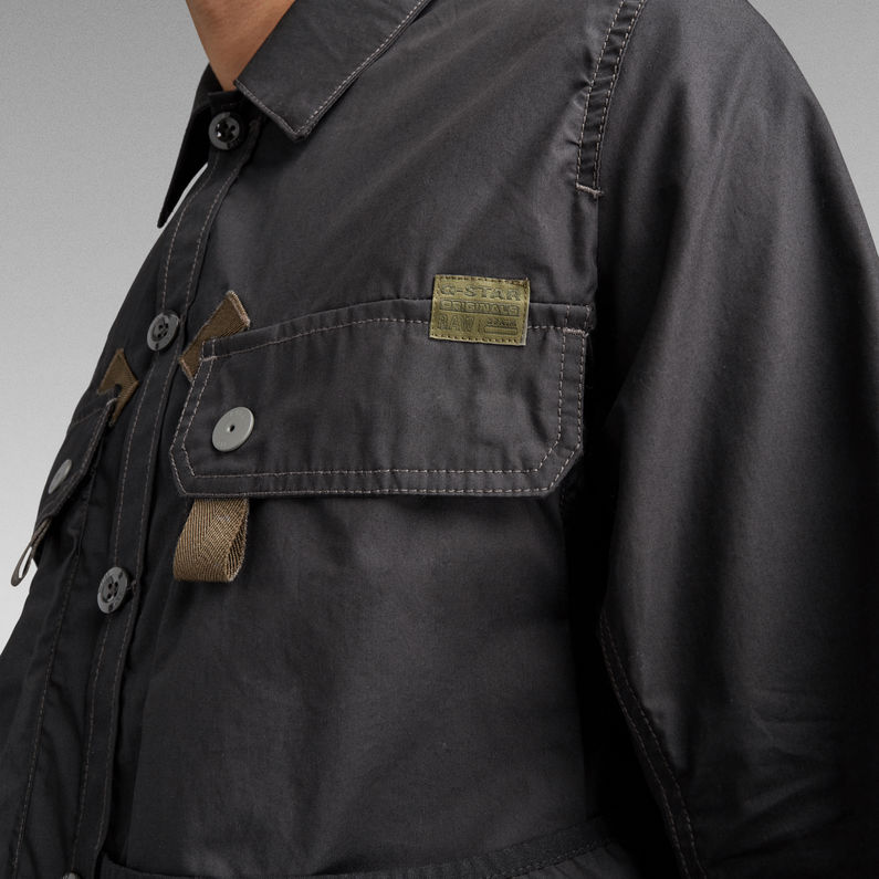 G-Star RAW® Utility Poplin Indoor Jacket Black