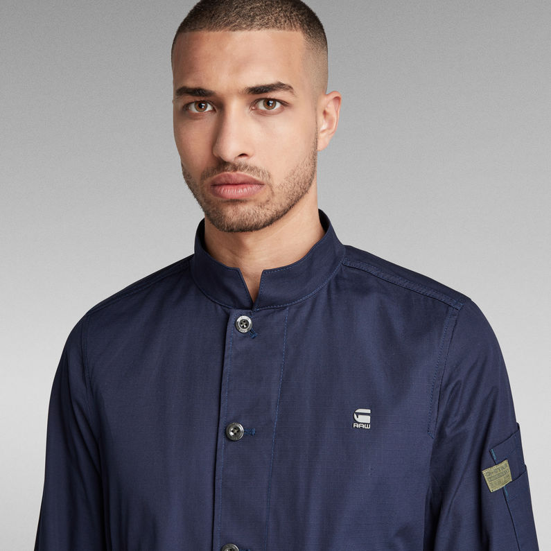 G-STAR® Ripstop Utility Indoor Jacket Donkerblauw