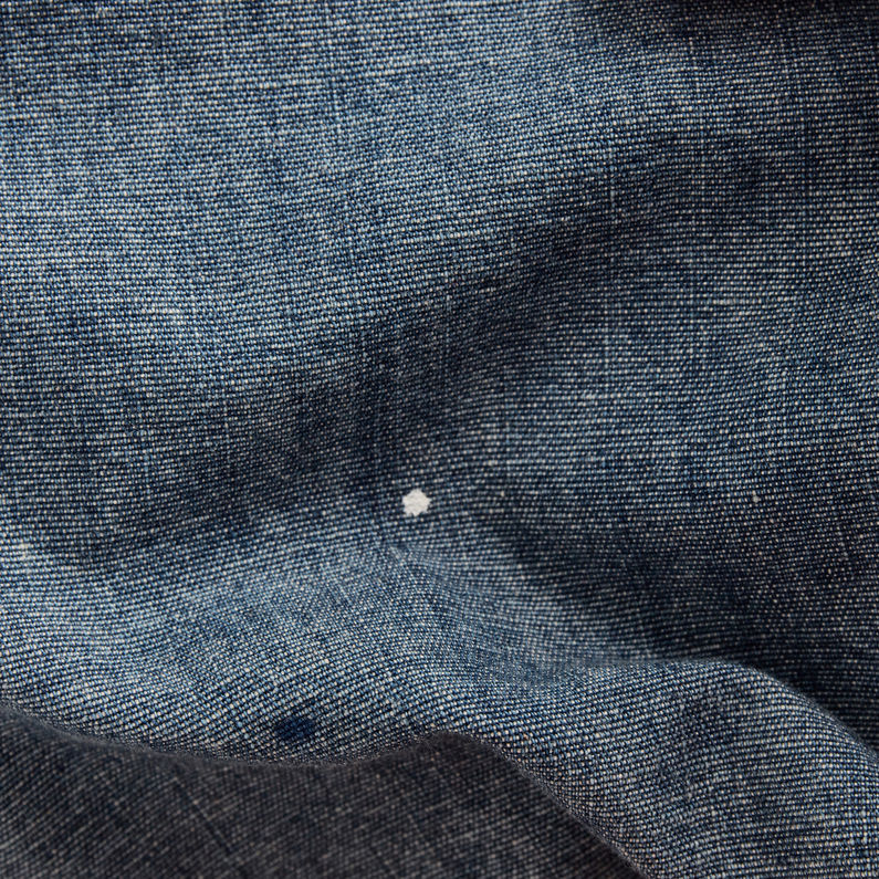 G-STAR® Camisa Long Sleeve Mock Neck Azul intermedio