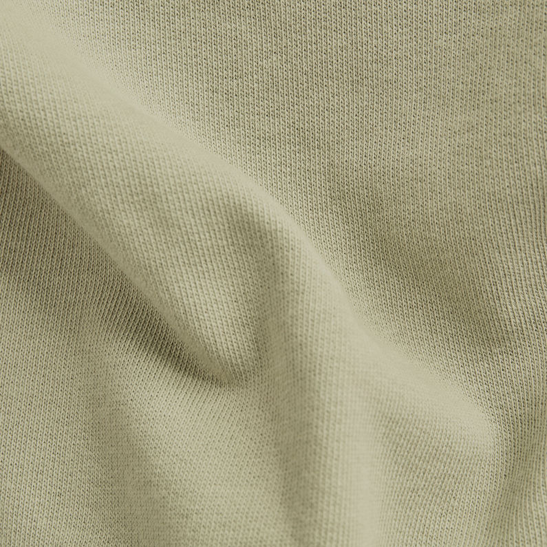 G-Star RAW® Pull RAW Drawcord Raglan Crewneck Vert