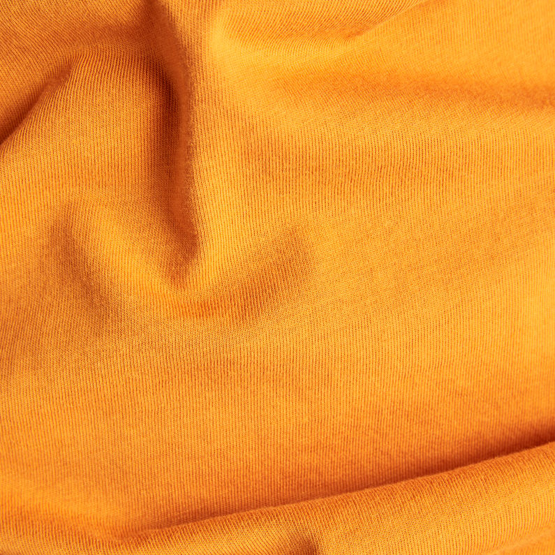 G-STAR® Center Logo Badge T-Shirt Orange